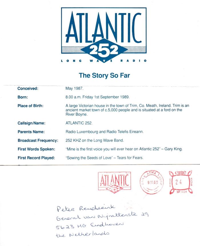 Information Letter Atlantic 252