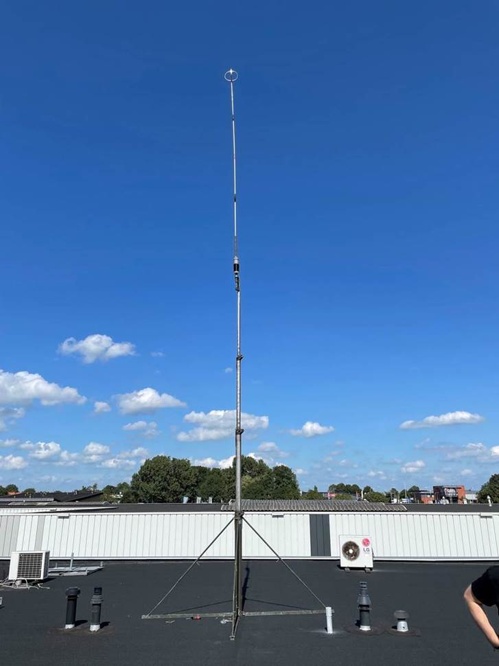 Antenna of Radio 182 Waddinxveen, The Netherlands