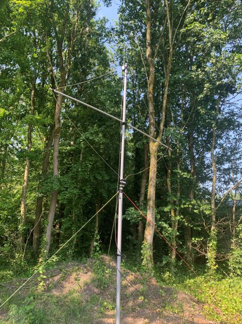 My Bony Whip, and MLA30+ antenna in Appelscha