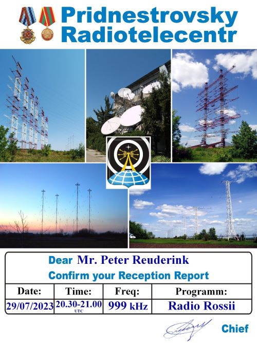 QSL Radio Rossii